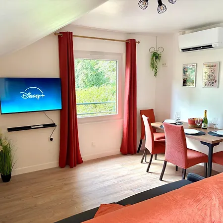 Le Saint-germain - Clim - Parking - 10 Min Disneyland 아파트 *