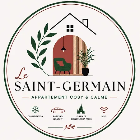 Apartment Le Saint-germain - Clim - Parking - 10 Min Disneyland *